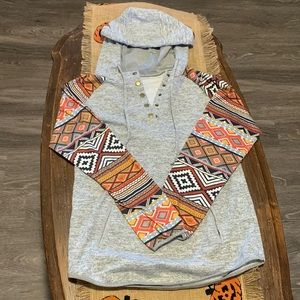Aztec pullover sweatshirt